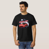 夜半ドリフト Tシャツ (正面フル)
