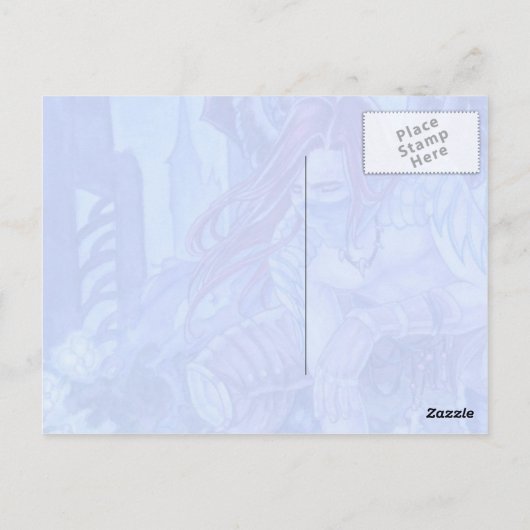 夜咲きのポストカード ポストカード (裏面)