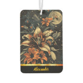 夜咲きの宇宙庭園 カーエアーフレッシュナー (裏面)