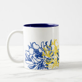 夜咲くCereusのコーヒー・マグ ツートーンマグカップ