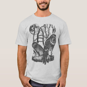夜型の人のクールなワイシャツ Tシャツ