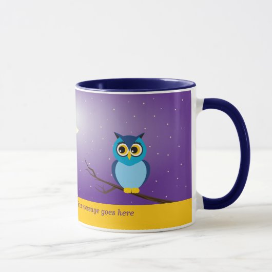 夜型の人のマグ マグカップ (右)