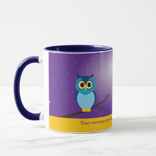 夜型の人のマグ マグカップ (左)