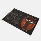 夜型の人の家 ドアマット (アングル)