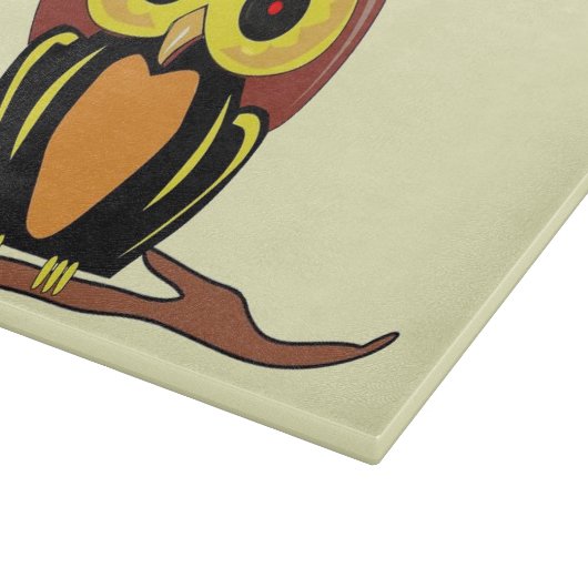 夜型の人 カッティングボード (角)