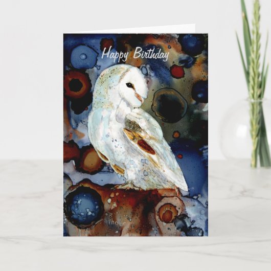 夜型の人 カード (正面)