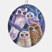 夜型の人 セラミックオーナメント (左)