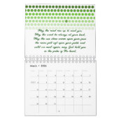 夜型フクロウの不気味なグラフィックカレンダー カレンダー (3月 2026)