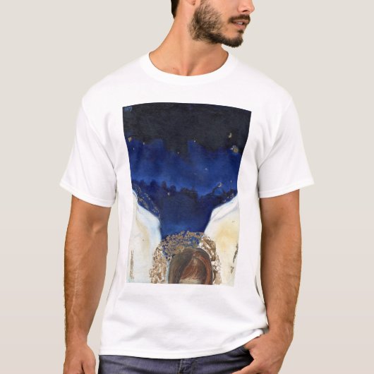 夜天使は彼の翼2014年を得ました Tシャツ (正面)
