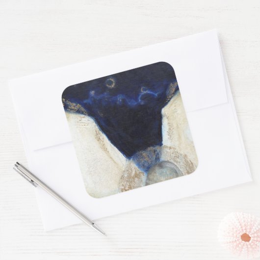 夜天使は彼の翼2 2013年を得ました スクエアシール (封筒)