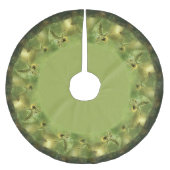 夜妖精の精神 ブラッシュドポリエステルツリースカート (正面)