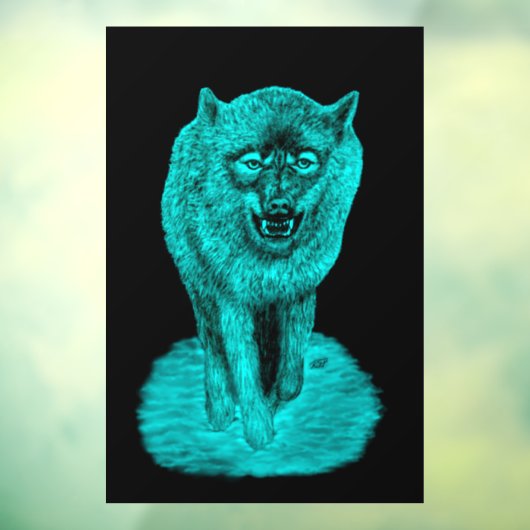 夜怒の黒い狼 ウィンドウサイン (シート3)