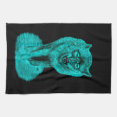 夜怒の黒い狼 キッチンタオル (横)