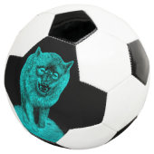 夜怒の黒い狼 サッカーボール (3/4)