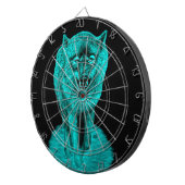 夜怒の黒い狼 ダーツボード (正面右)