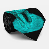 夜怒の黒い狼 ネクタイ (ロール)