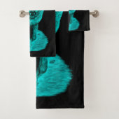 夜怒の黒い狼 バスタオルセット (インサイチュ)