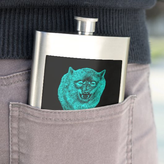 夜怒の黒い狼 フラスク (インサイチュ)