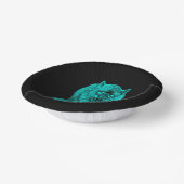 夜怒の黒い狼 ペーパーボウル (傾斜あり)