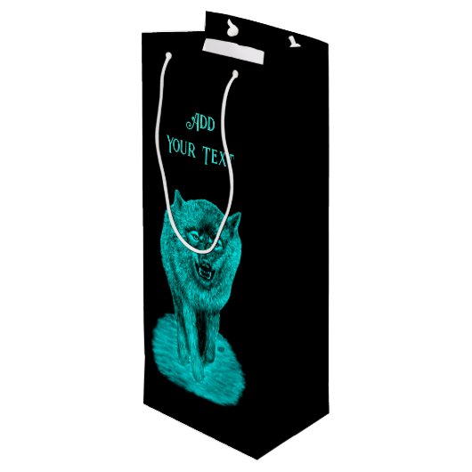 夜怒の黒い狼 ワインギフトバッグ (裏面アングル)