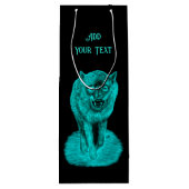 夜怒の黒い狼 ワインギフトバッグ (裏面)