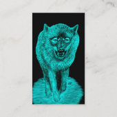 夜怒の黒い狼 名刺 (裏面)