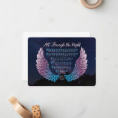 夜文房具 ノートカード (正面/裏面インサイチュ)