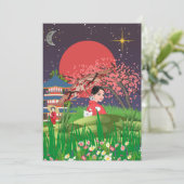 夜日本の間 サンキューカード (スタンド正面)