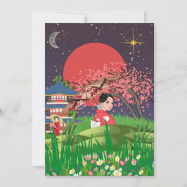 夜日本の間 サンキューカード