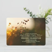 夜明かしの粗野な結婚式招待状 招待状 (スタンド正面)