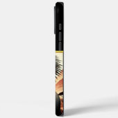 夜明けにクマを持つ戦士の女性 Case-Mate iPhoneケース (裏面 / 左)