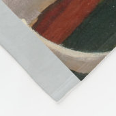 夜明けに傷付けられる フリースブランケット (角)