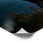 夜明けに尾根でエルク ポスター (コーナー)