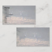 夜明けに木びき台の対立 名刺 (正面/裏面)