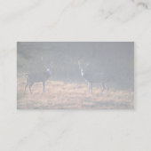 夜明けに木びき台の対立 名刺 (裏面)