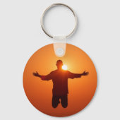 「夜明けに登る」キーチェーン キーホルダー (裏面)