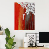 「夜明けに音がゆっくりと鳴る」ポスタープリント ポスター (ホームオフィス)