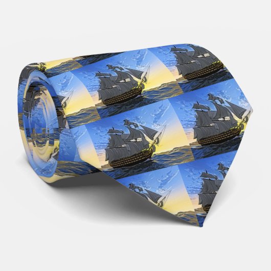 夜明けにHMSの勝利 ネクタイ (ロール)