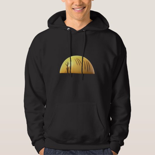 夜明けのひっかき傷 Adult Pullover Hoodie パーカ (正面)