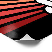 夜明けのアールデコ太陽 ポスター (コーナー)