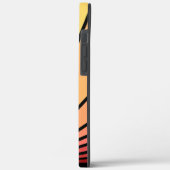 夜明けのアールデコ太陽 Case-Mate iPhoneケース (裏面 / 左)