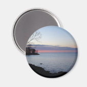 夜明けのオンタリオ湖 マグネット (正面/裏面)