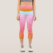 夜明けのオーロラ カプリレギンス (正面)