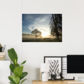 夜明けのクロスカントリーコース ポスター (ホームオフィス)