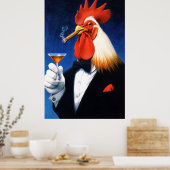 夜明けのドン | ダッパーロスター喫煙葉巻 ポスター (キッチン)