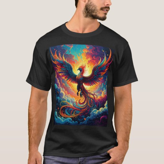 夜明けのフェニックス Tシャツ (正面)