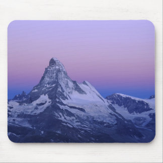 夜明けのマッターホルン山、ツェルマット、スイスアルプス、 マウスパッド