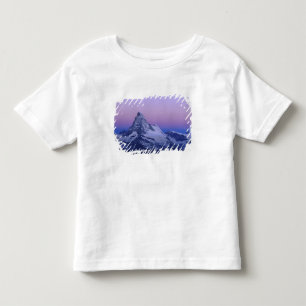 夜明けのマッターホルン、ツェルマット、スイスアルプス、 トドラーTシャツ