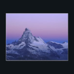 夜明けのマッターホルン、ツェルマット、スイスアルプス。 ポストカード<br><div class="desc">Matterhorn at dawn, Zermatt, Swiss Alps, Switzerf � Rolf Nussbaumer / DanitaDelimont.com</div>