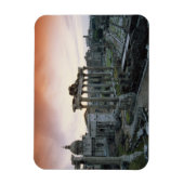 夜明けのローマのフォーラム マグネット (縦)